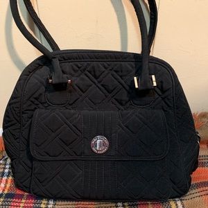 Vera Bradley Black Shoulder Bag